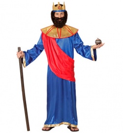 Kostým - Biblický král (modrý)