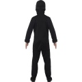 Dětský kostým - Ninja (černo-modrý)