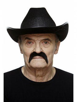 Černý knírek - Podkova