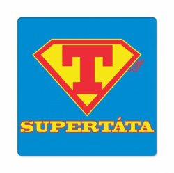 Pánské modré triko - Supertáta