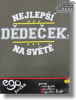 Ego tričko "Nejlepší dědeček na světě"