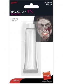 Hororový make up - bílý