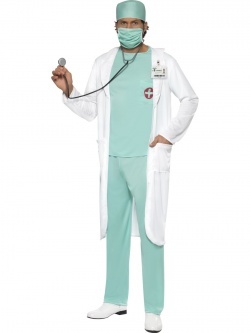 Kostým Doktor - Deluxe