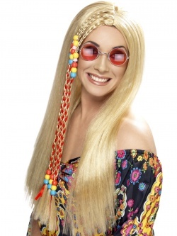 Hippie paruka - korálky