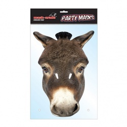 Papírová maska Osel