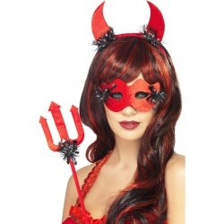 Sexy devil set červený