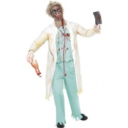 Strašidelný kostým Zombie doktor
