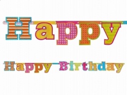 Girlanda Happy Birthday