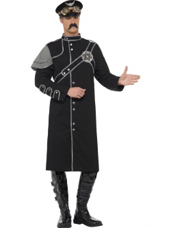 Vojenský oficír steam punk