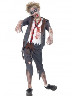 Dětský zombie školák