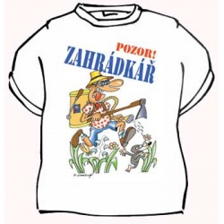 Tričko Zahrádkář