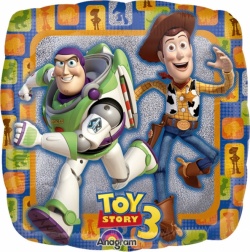 Balónek Toy story - hranatý