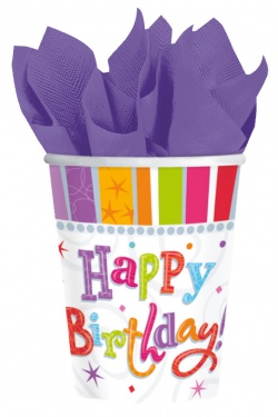 Kelímek Happy Birthday - sada
