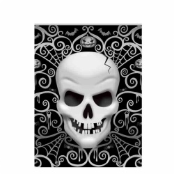 Ubrus lebka gothic