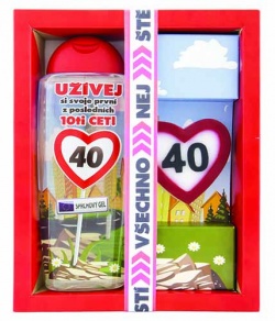 Dárkový narozeninový balíček 40