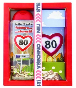 Dárkový narozeninový balíček 80