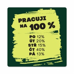 Ego tričko Pracuji na 100%