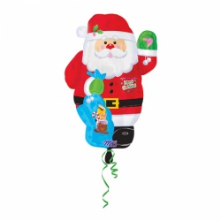 Fóliový balónek Santa