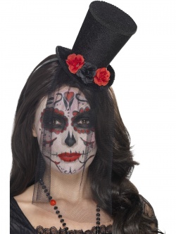 Mini klobouček Day of the Dead