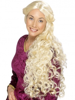 Dámská paruka renesance blond