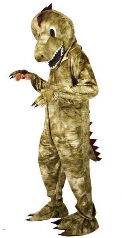 Dinosauří kostým