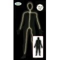 Morphsuit Svítící postava pro muže