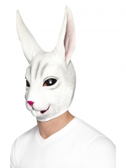 Latexová králičí maska