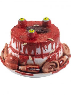 Halloweenský dort