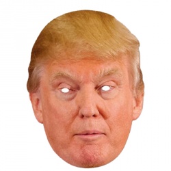 Papírová maska - Donald Trump